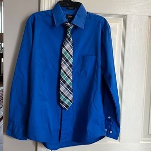 Boys shirt and Tie set Lg 10/12